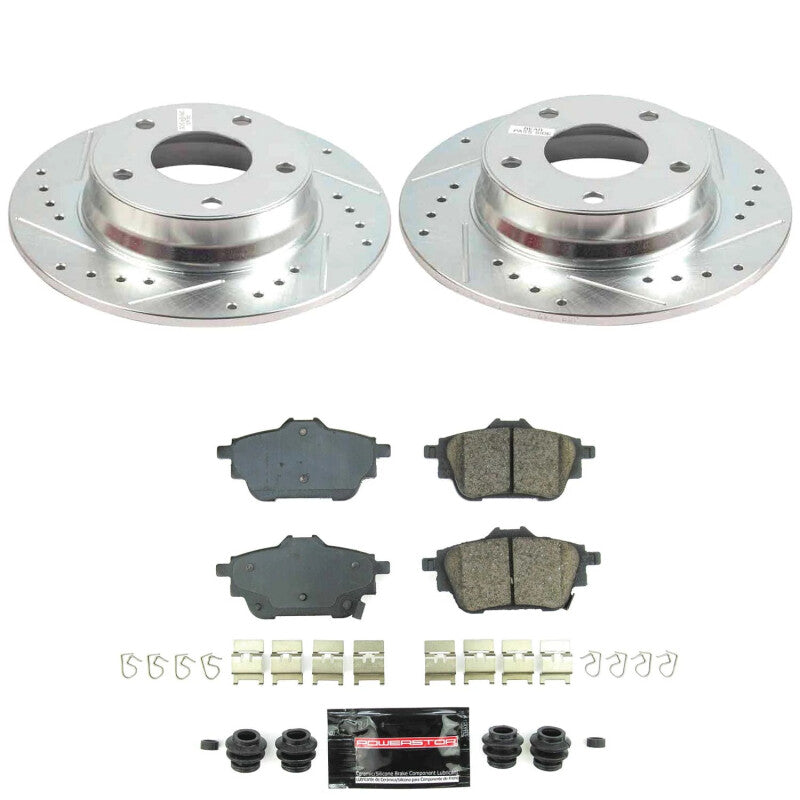 Power Stop 20-25 Nissan Sentra Rear Z23 Evolution Brake Kit Brake Kits - Performance D&S PowerStop