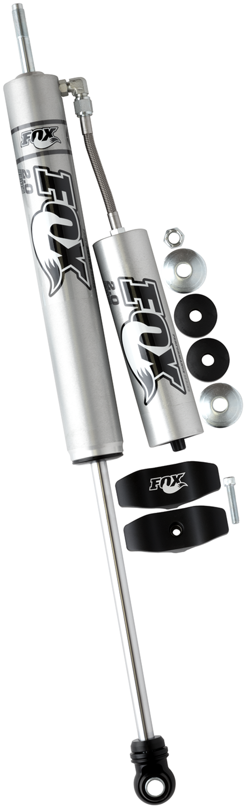 Fox 05+ Ford SD 2.0 Performance Series 11.1in. Smooth Body Remote Res. Front Shock / 5.5-7in. Lift Shocks and Struts FOX