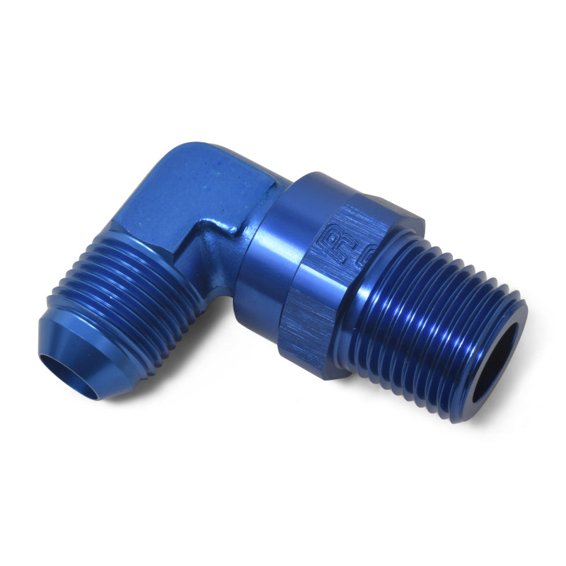 Russell Performance -8 AN 90 Degree Male to Male 1/4in Swivel NPT Fitting Fittings Russell