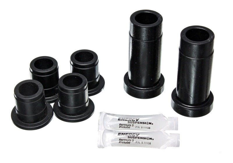 Energy Suspension 79-83 Toyota Pickup 2WD excl T-100/Tundra Black Front Upper&Lower Control Arm Bush Bushing Kits Energy Suspension