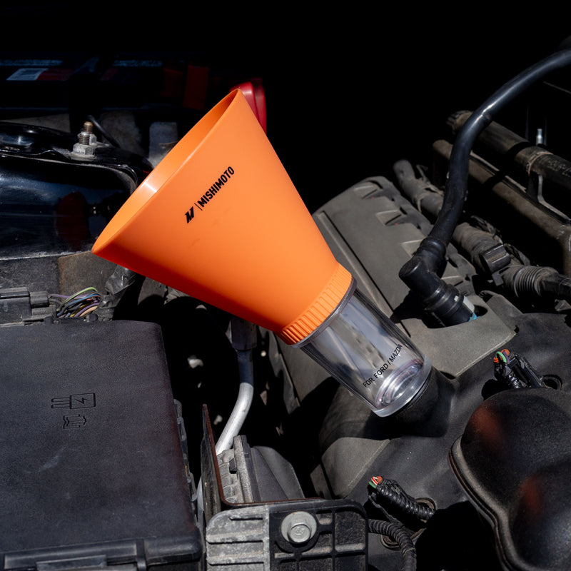 Mishimoto Screw On Oil Funnel Full Kit Tools Mishimoto