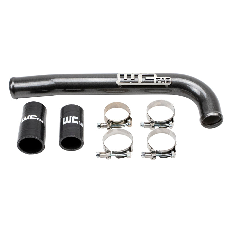 Wehrli 03-09 Dodge 5.9L/6.7L Cummins (Non-Twin CP3) Upper Coolant Pipe - Deore Gold Radiator Hoses Wehrli