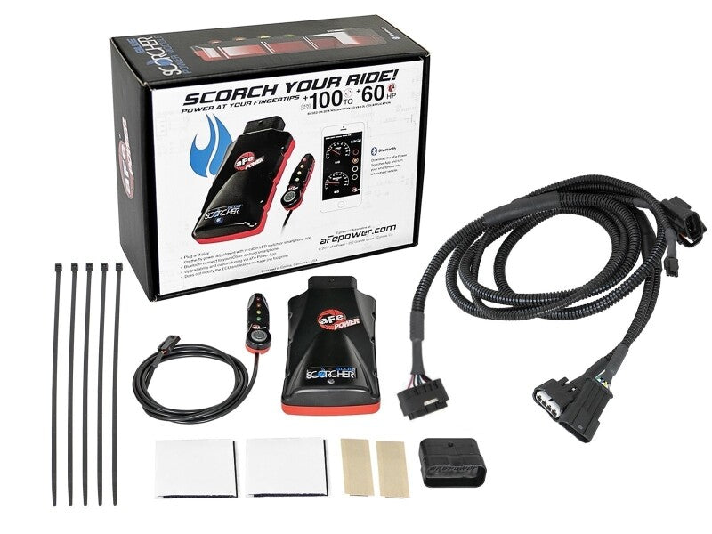 aFe Scorcher Blue Module 22-24 Toyota Tundra / 23-24 Sequoia V6-3.4L (tt) In-Line Modules aFe