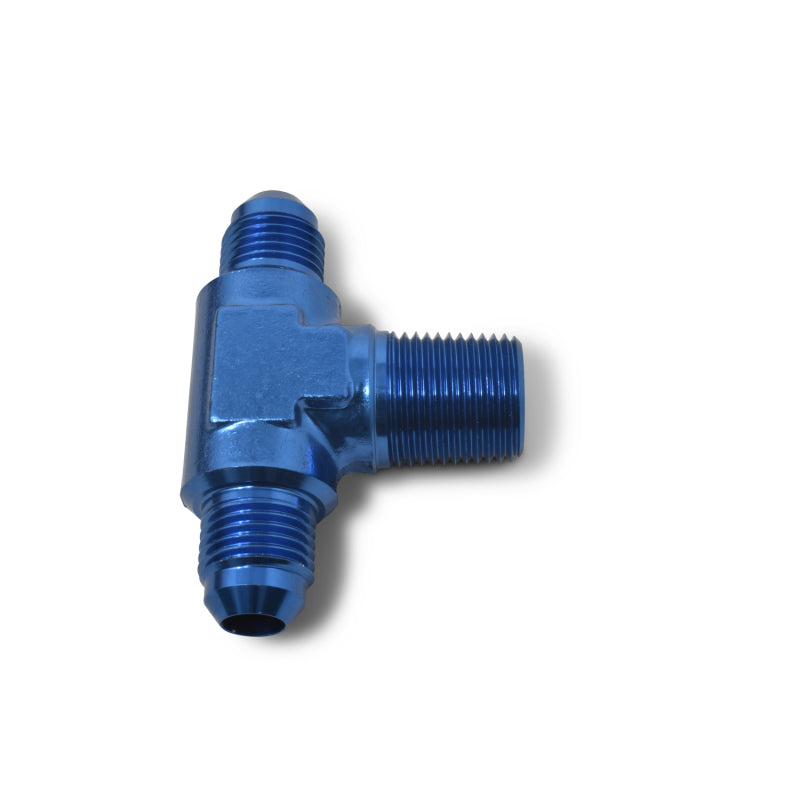 Russell Performance -6 AN to 3/8in NPT Flare to Pipe Tee Fitting Fittings Russell