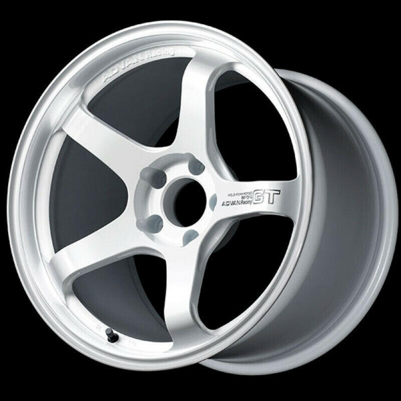 Advan GT Beyond 18x9.5 +45 5x100 Racing White Wheel Wheels - Forged Advan