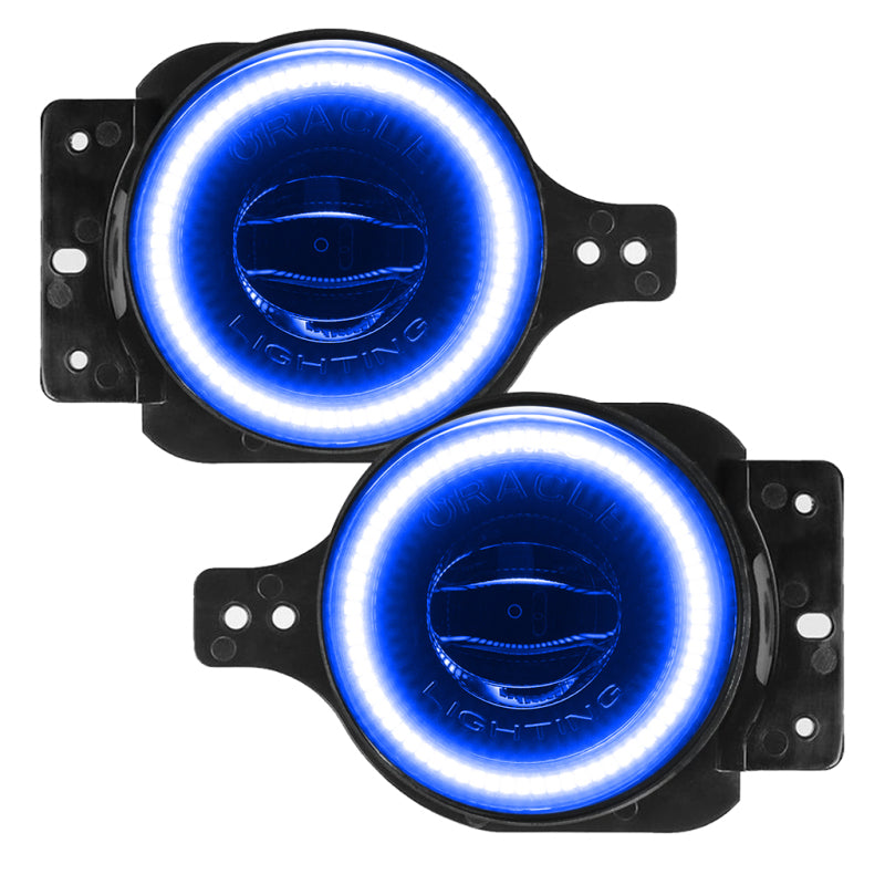Oracle Jeep Wrangler JL/JT Sport High Performance W LED Fog Lights - w/o Controller Fog Lights ORACLE Lighting