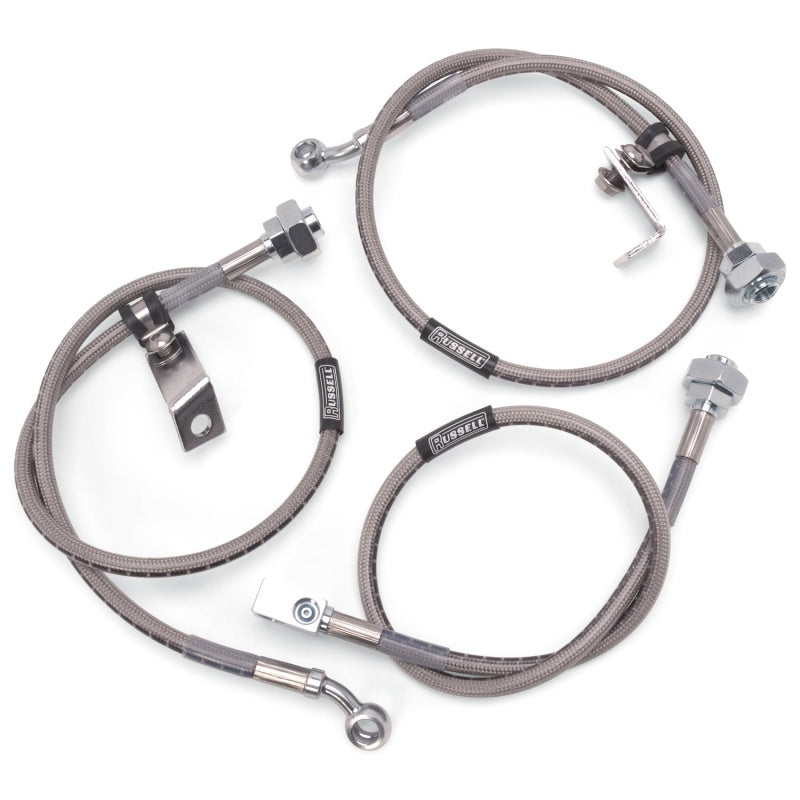 Russell Performance 99-06 GM Silverado/Sierra 1500 2WD Brake Line Kit Brake Line Kits Russell