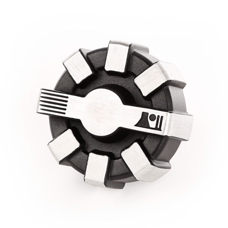 Rugged Ridge 01-20 Jeep Wrangler JK/JL / 2020 Gladiator JT Brushed Aluminum Elite Fuel Cap Fuel Caps Rugged Ridge