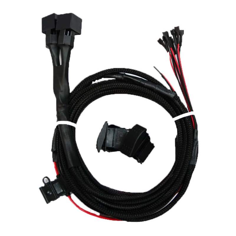 Nacho Lighting 25ft Universal 4 Wire Reverse Harness w/ Switch Light Accessories and Wiring Nacho Offroad Technology