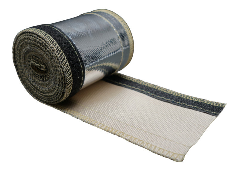 DeatschWerks 20ft Reflective Heat Protection Sleeving for -10 AN Hose Thermal Sleeves DeatschWerks