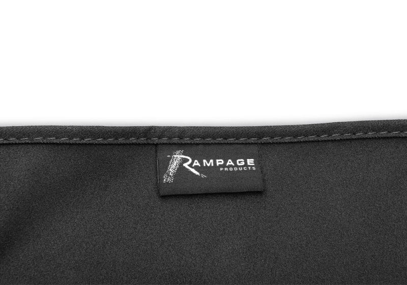 Rampage 2018-2019 Jeep Wrangler(JL) Unlimited Sport 4-Door Wind Breaker - Black Car Covers Rampage