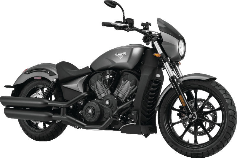 Kuryakyn Teardrop Mirrors Satin Black Rear View Mirrors Kuryakyn