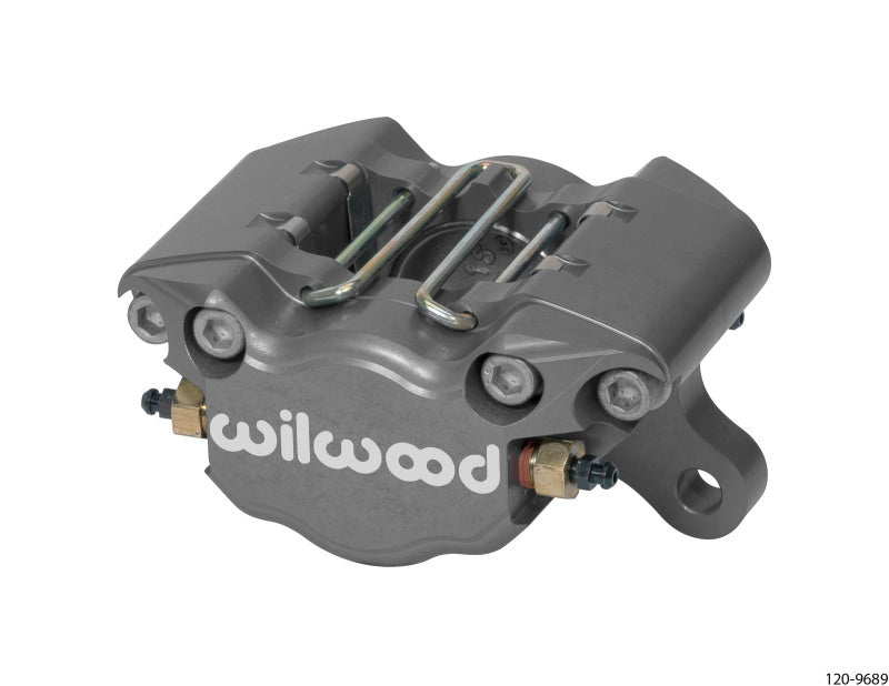 Wilwood Caliper-Dynapro Single 3.75in Mount 1.75in Pistons .38in Disc Brake Calipers - Perf Wilwood