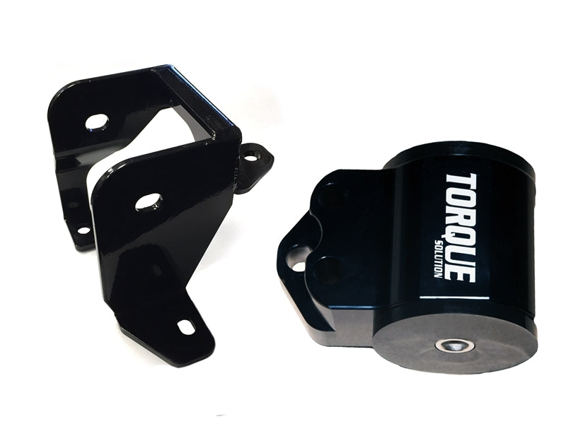 Torque Solution Billet Aluminum Left Engine Mount (3 Bolt): 96-00 Honda Civic EK B/D-Series Engine Mounts Torque Solution