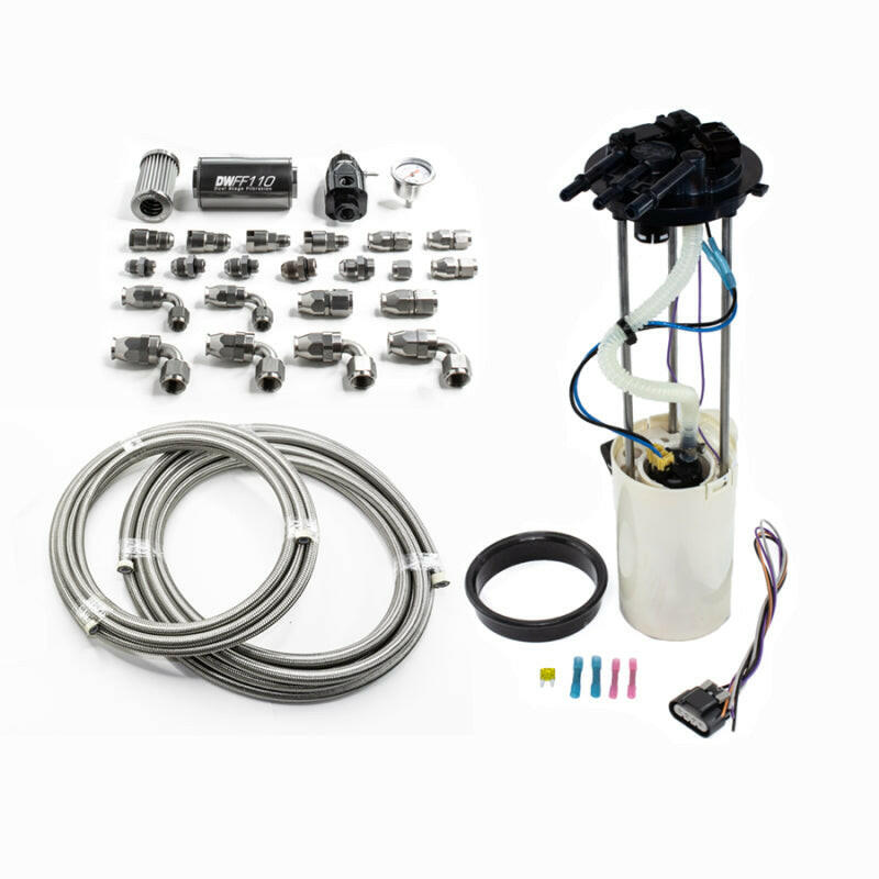 DeatschWerks 1999-2004 CM Truck DW400 Pump Module w/PTFE fuel lines Fuel Pumps DeatschWerks