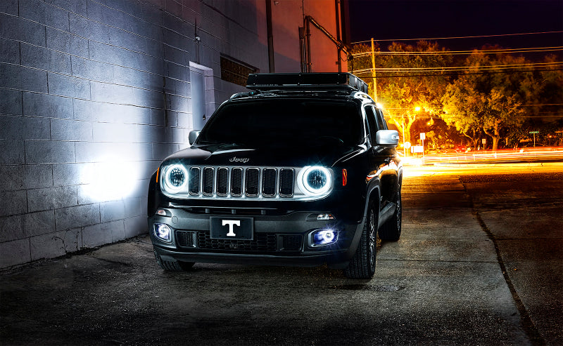 Oracle Jeep Renegade 15-20 Halo Kit - ColorSHIFT w/o Controller Headlights ORACLE Lighting
