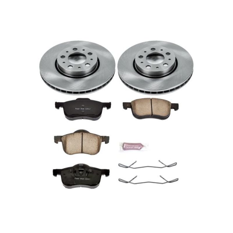 Power Stop 01-07 Volvo S60 Front Autospecialty Brake Kit Brake Kits - OE PowerStop