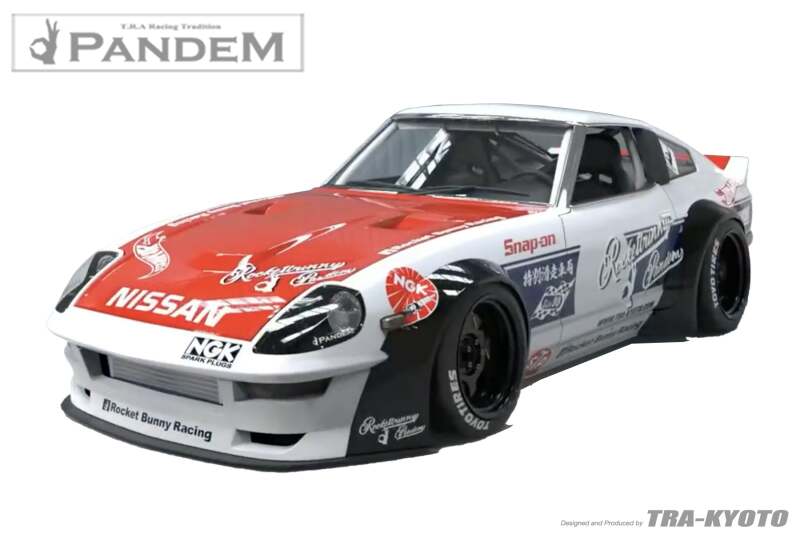 GReddy 1975-1978 Pandem Datsun 280Z (130Z) Rocket Bunny Full Widebody Aero Kit w/ Wing Body Kits GReddy