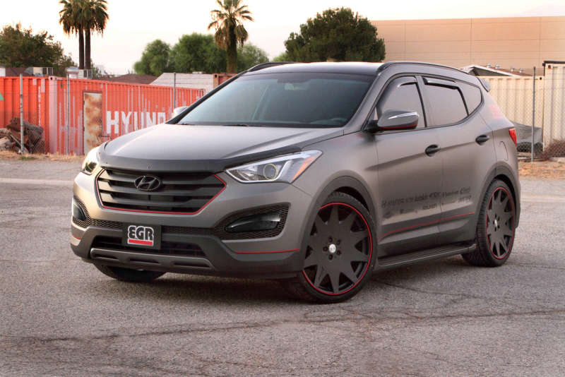 EGR 13+ Hyundai Sante Fe Superguard Hood Shield (308081) Hood Deflectors EGR