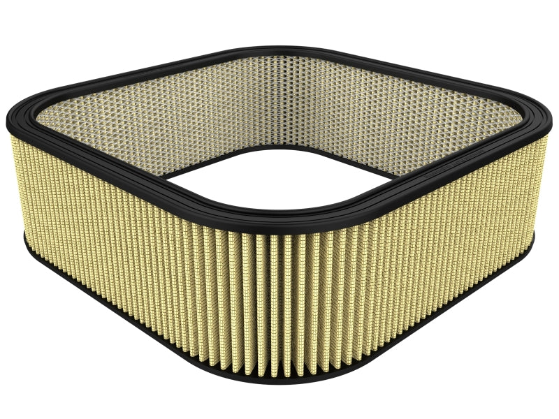 aFe Magnum FLOW Custom Air Filter 20.6 IN L x 20.6 IN W x 6.50 IN H w/ Expanded Metal Air Filters - Universal Fit aFe