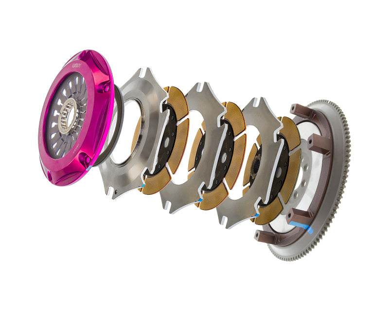 Exedy 2008-2015 Mitsubishi Lancer Evolution GSR L4 Hyper Triple Cerametallic Clutch Rigid Disc Clutch Kits - Multi Exedy