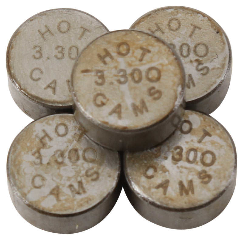Hot Cams 07-16 CRF 150 R/2016 CRF 150 RB Big Wheel 3.300mm Shim Kit - 5 Pack Valves Hot Cams