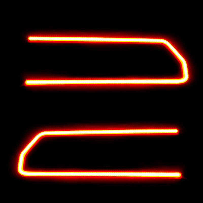 Oracle Dodge Challenger 08-14 LED Waterproof Afterburner Kit - Red Fog Lights ORACLE Lighting