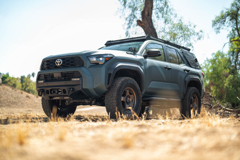 DV8 Offroad 2025 Toyota 4Runner Front Bumper w/ Centric Winch Bumpers - Steel DV8 Offroad