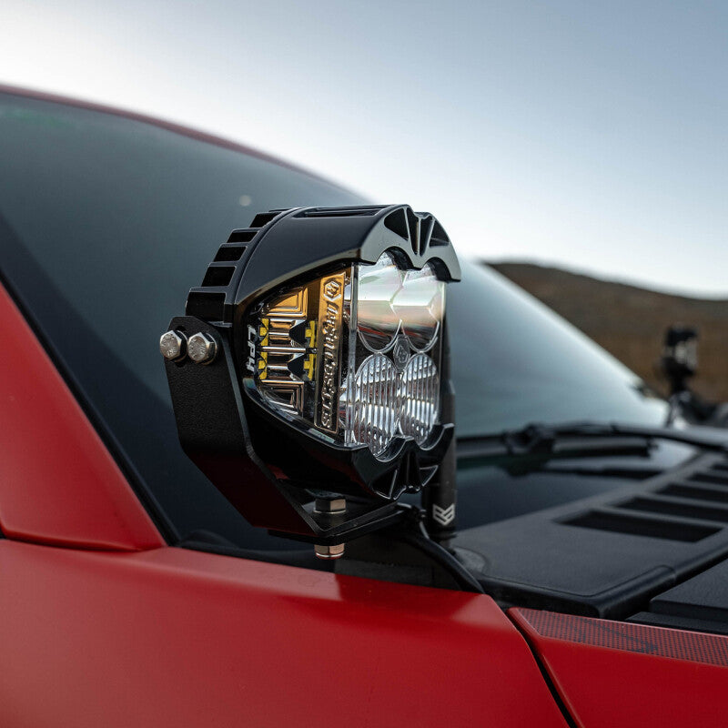 Baja Designs 21-25 Ford Raptor (Base/37/R) LP4 A-Pillar Kit Light Mounts Baja Designs