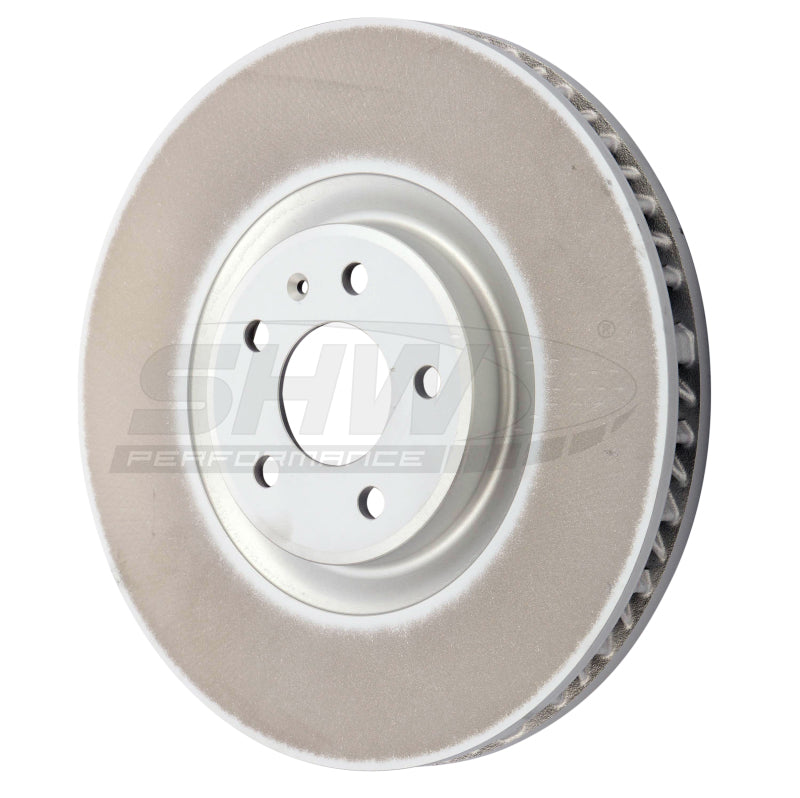 SHW 19-21 Porsche Macan S 3.0L Left Front Smooth Monobloc Brake Rotor (95B615301AA) Brake Rotors - OE SHW Performance