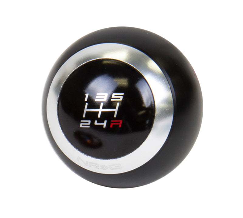 NRG Shift Knob - Black (Includes 4 Interchangeable Rings) Shift Knobs NRG