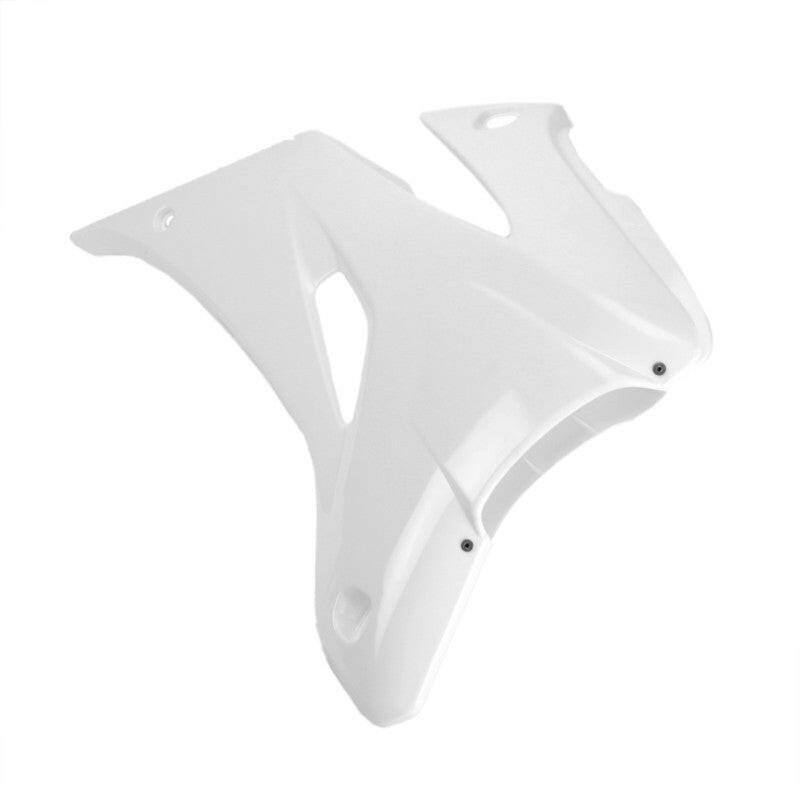 Cycra 06-09 Yamaha YZ250F-450F Powerflow Radiator Shrouds - White Plastics Cycra