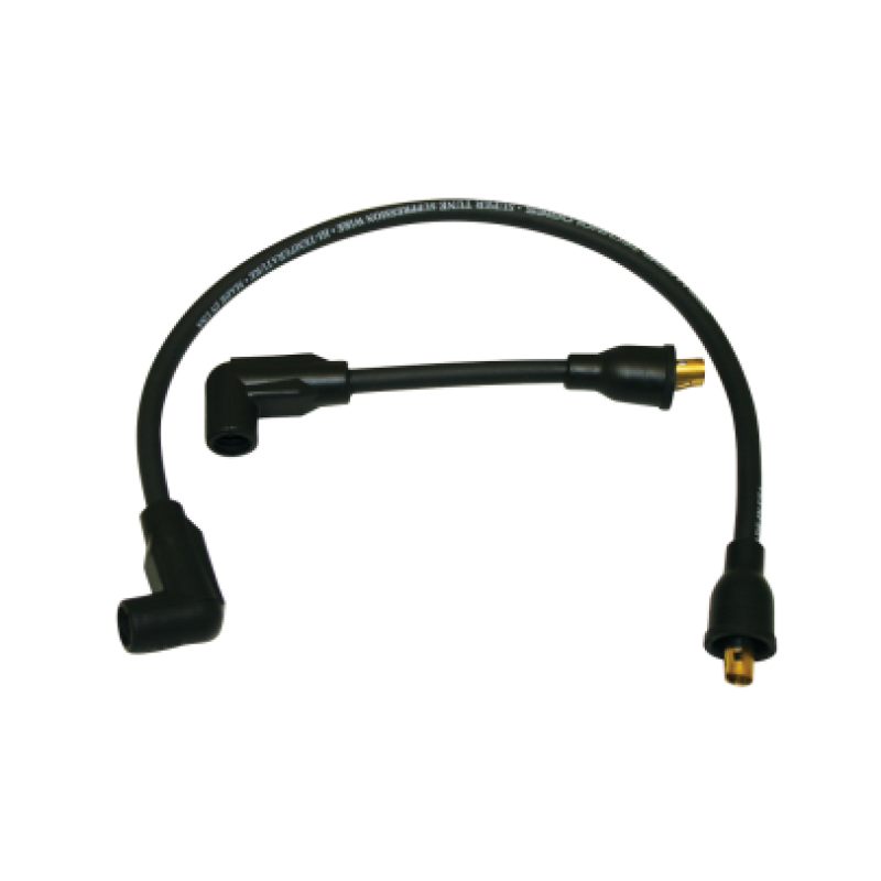 Moroso 65-78 Harley-Davidson FL/FX Suppression Core Wire Set - Black Spark Plug Wire Sets Moroso