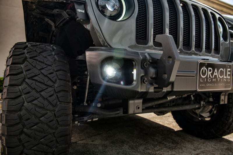 Oracle Jeep Wrangler JL/Gladiator JT Sport High Performance W LED Fog Lights - White Fog Lights ORACLE Lighting