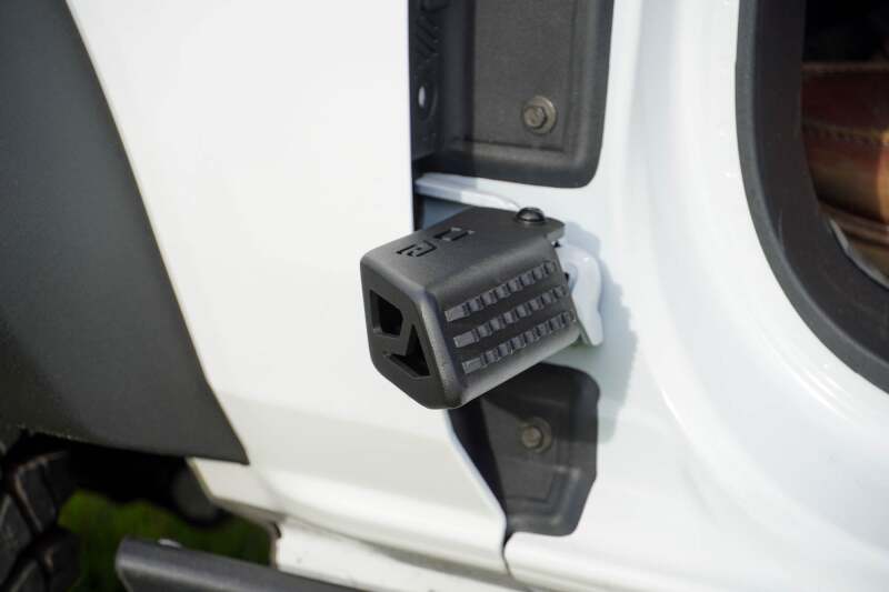 DV8 Offroad 2021+ Ford Bronco Foot Peg Pair - Black Exterior Trim DV8 Offroad