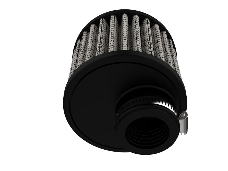 aFe MagnumFLOW Crankcase Vent Filter 1.25F x 3.75B x 3.75T x 3H Air Filters - Universal Fit aFe