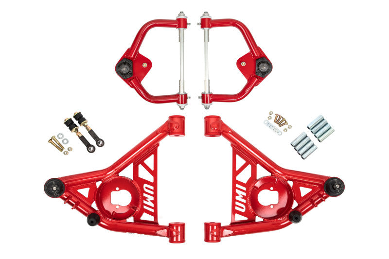 UMI Performance 70-81 GM F-Body Tubular Upper & Lower A-arm Kit Control Arms UMI Performance