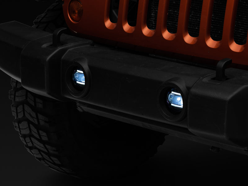 Raxiom 07-22 Jeep Wrangler JK/JL Axial Series LED Fog Lights Headlights Raxiom