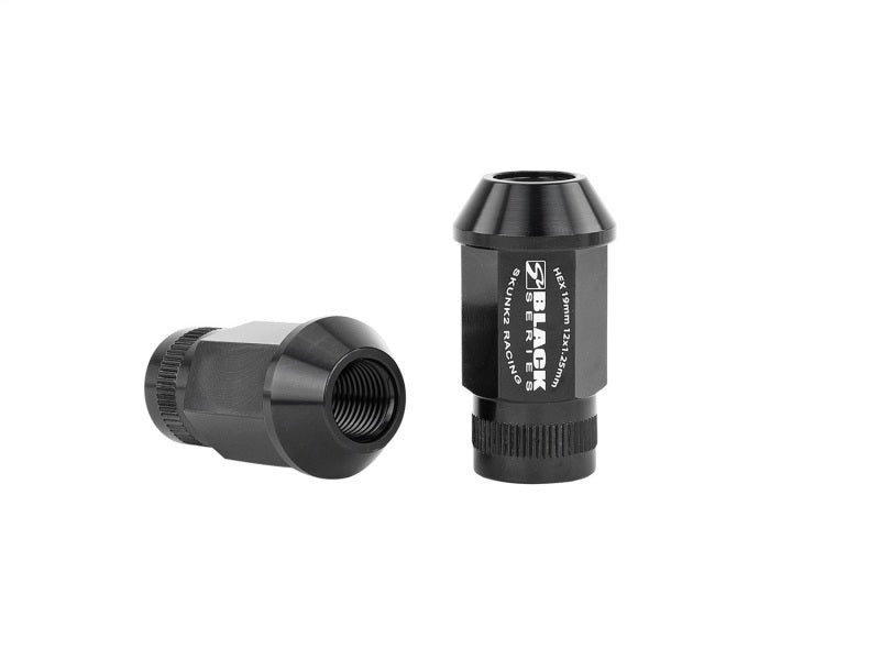 Skunk2 12x1.25 Forged Lug Nut - Black (Set of 20) Lug Nuts Skunk2 Racing