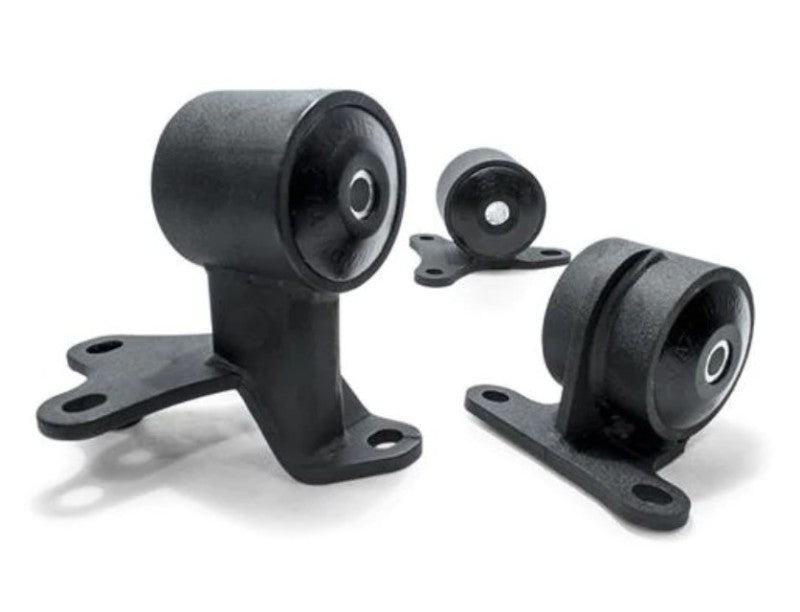 Innovative 90-93 Accord F-Series Black Steel Mounts 85A Bushings (Auto to Manual) Engine Mounts Innovative Mounts