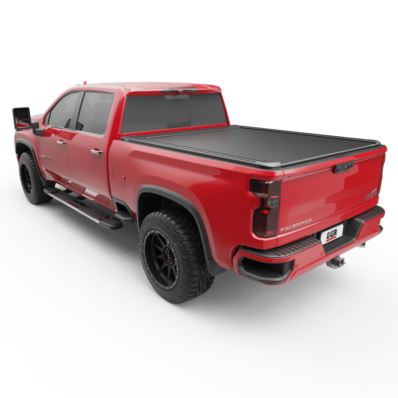 EGR 20-24 Chevy Silverado / 20-24 GMC Sierra 2500HD/3500HD 6.9ft Bed RollTrac Electric Tonneau Cover Bed Covers - Folding EGR