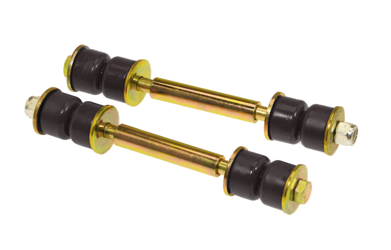 Prothane Universal End Link Set - 4 5/8in Mounting Length - Black Sway Bar Bushings Prothane