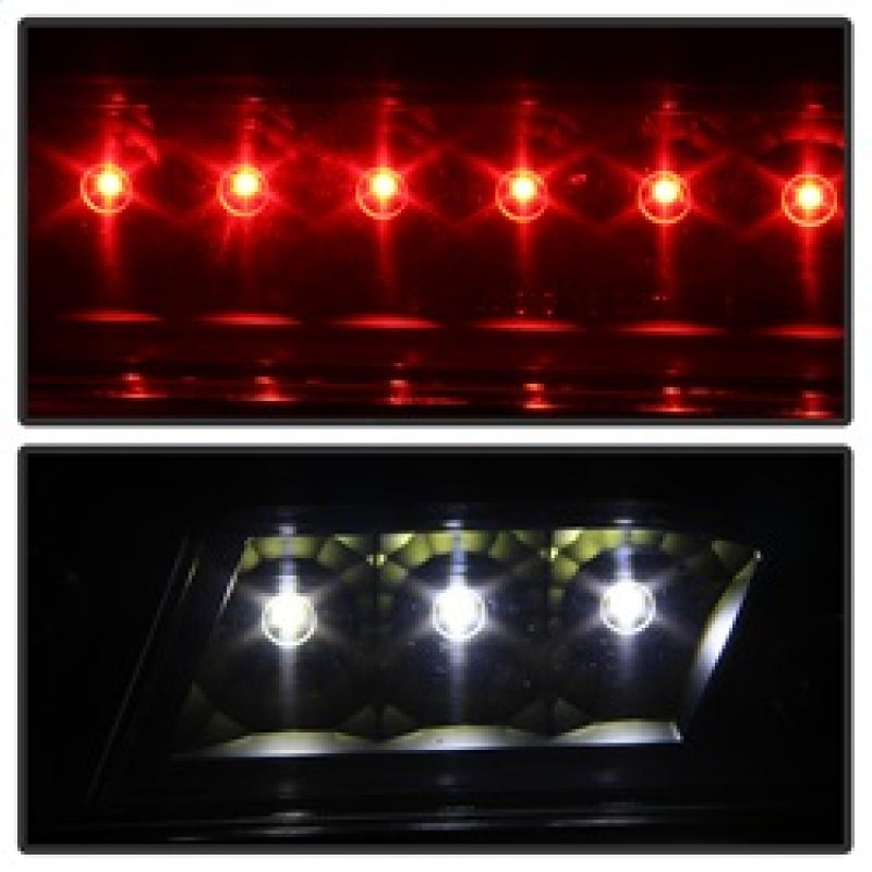 xTune 15-17 Ford F-150 (Not LED Brake/BLIS Tail Compat.)LED 3RD Brake Lght Blk BKL-JH-FF15015-LED-BK Brake Lights SPYDER