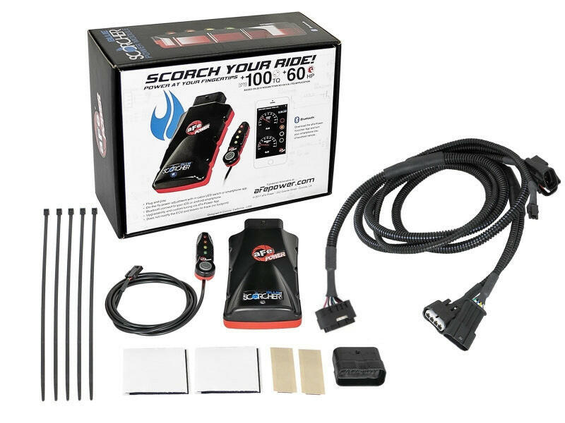 aFe Scorcher Blue Module 22-23 Toyota Land Cruiser (J300)/Tundra V6-3.5L (tt) In-Line Modules aFe