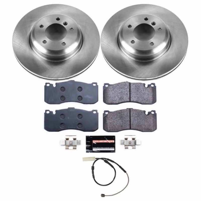 Power Stop 11-13 BMW 135i Front Track Day SPEC Brake Kit Brake Kits - Performance Blank PowerStop