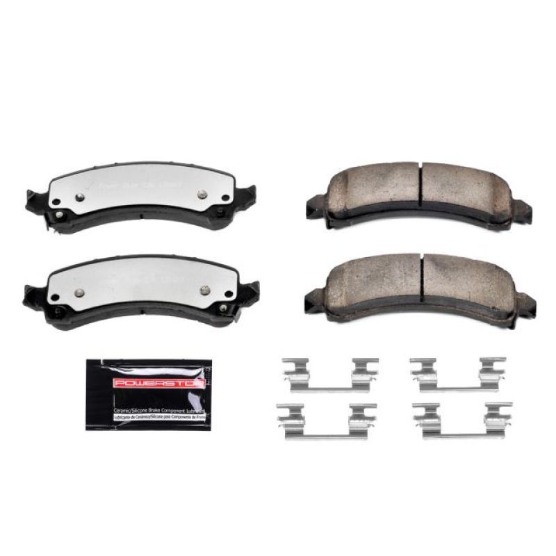 Power Stop 02-06 Cadillac Escalade Rear Z36 Truck & Tow Brake Pads w/Hardware Brake Pads - Performance PowerStop