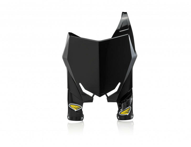 Cycra 19+ Suzuki RMZ-250 Front Stadium Number Plate - Black Plastics Cycra
