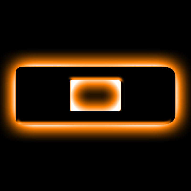 ORACLE Lighting Universal Illuminated LED Letter Badges - Matte Blk Surface Finish - D Light Accessories and Wiring ORACLE Lighting