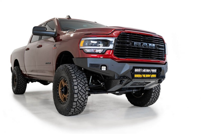 Addictive Desert Designs 19-21 Ram 2500/3500 Bomber Front Bumper Bumpers - Steel Addictive Desert Designs