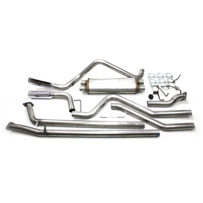 JBA 07-20 Toyota Tundra 4.6L/4.7L/5.7L 409SS Pass Side Dual Exit Cat-Back Exhaust Catback JBA